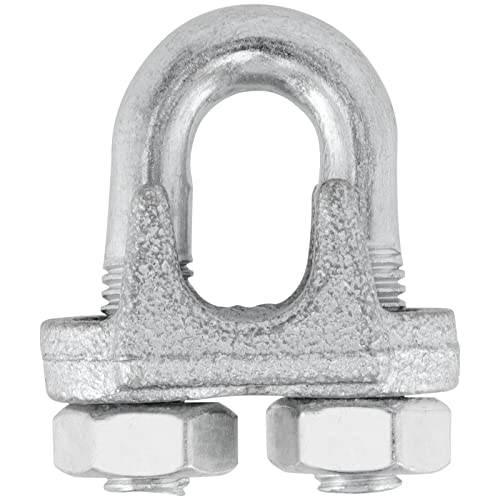Kohand 10 Pack 1/2 Inch Wire Rope Clamp thumb #3