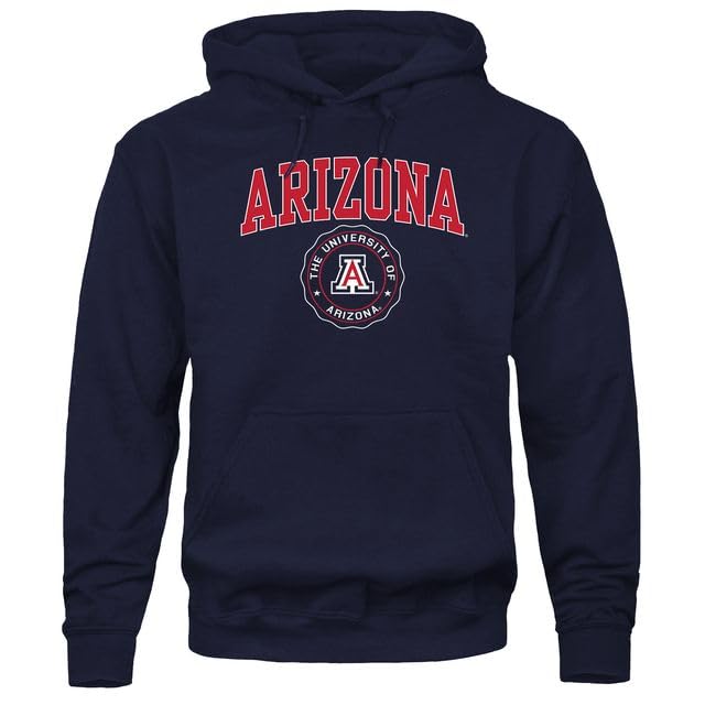 Barnesmith University of Arizona Wildcats Hooded Sweatshirt Heritage Navy X-Large