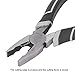 Acouto Professional Electrician Plier Set - Metal Combination Wire Cutter with NonSlip Grip for Craftsmen, Engineers, and Electricians (Lineman Plier)