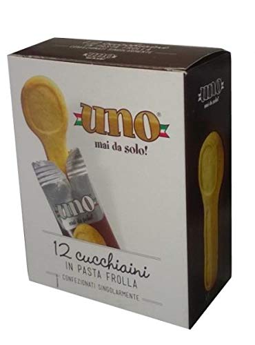 12 Cucchiaini in Pasta Frolla Uno-Mai Solo!