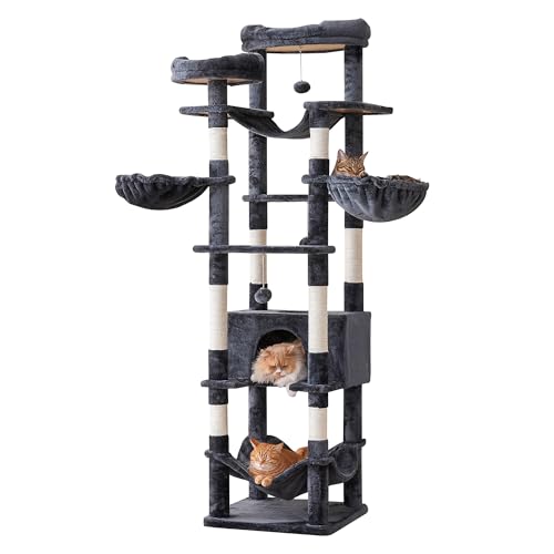 Árbol para gatos XXL de 77 pulgadas para interior miniatura 1