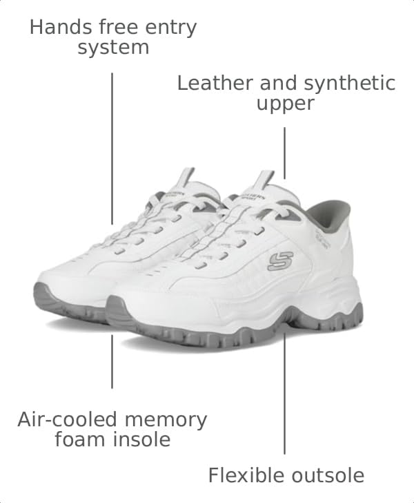 Image of Skechers Men's Afterburn E'lite Grill Corporal Hands Free Slip-in