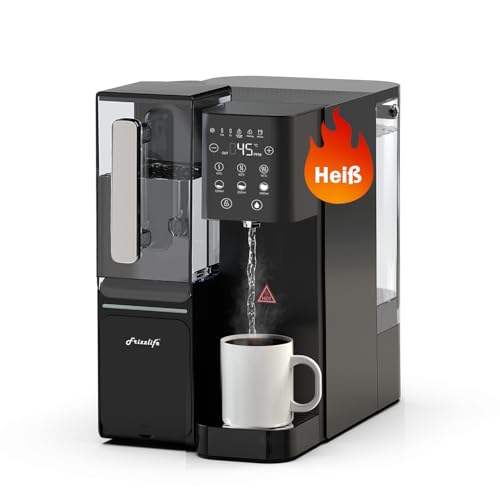 Frizzlife WB99-H Auftisch Umkehrosmoseanlage, Sofortiger-heiß Wasserspender, Alkalische...