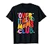 Groovy Mothers day Over Simulated Moms Club, Mommy Gift T-Shirt