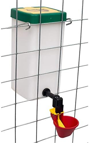 Hühnertränke 12 Liter, grün - Geflügeltränke für Hühner - Automatische Hühnertränke 12 Liter, grün - Geflügeltränke für Hühner - Automatische