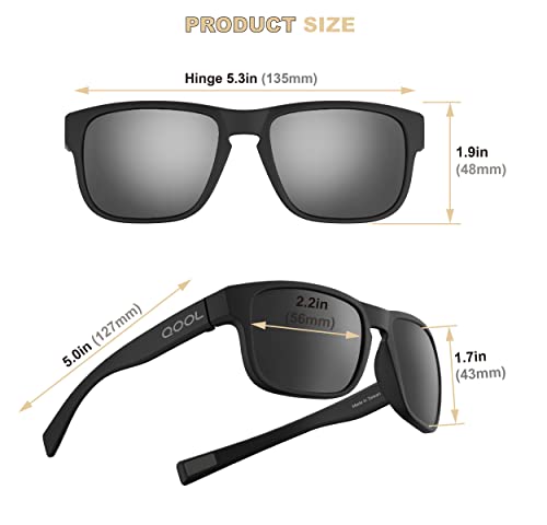 Qool Times Living Out Your F11 Sport Polarized Driving Sunglasses Men, Casual Lifestyle Boating Sailing Hiking Fishing Gifts Outdoors Justin Holbrook thumb #2