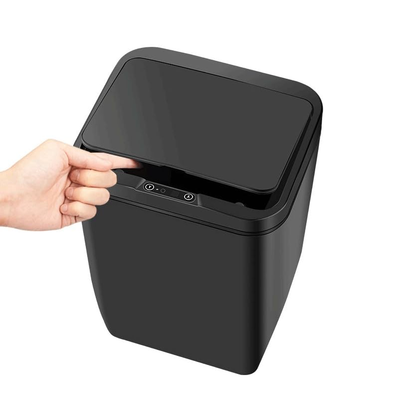 Bathroom Smart Sensor Trash Can Garbage Bucket Automatic for Kitchen Toilet Wastebasket Home image 4