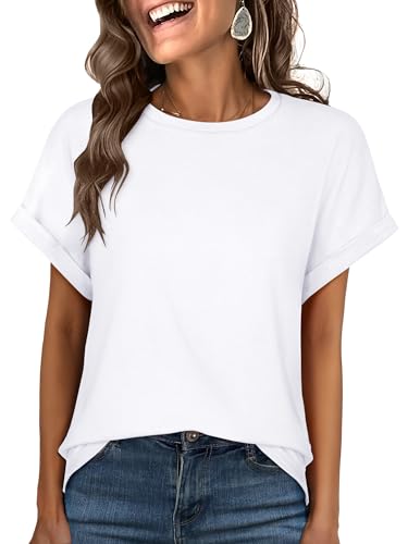 ANRABESS Oversized Tshirts for Women Summer Tops Short Sleeve Casual Loose Basic Tee Shirt Cute Outfits 2025 Trendy Clothes