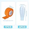 4pcs Protège-Doigts Imperméables, Réutilisables en Silicone Protège-Doigts avec Bandage d'Allaitement pour Douche Natation Pédicure Manucure Trempage des Ongles et Protection des Plaies