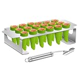 Jalapeno Grill Rack w/Corer Tool - Jalapeno Popper Holder 18 Holes