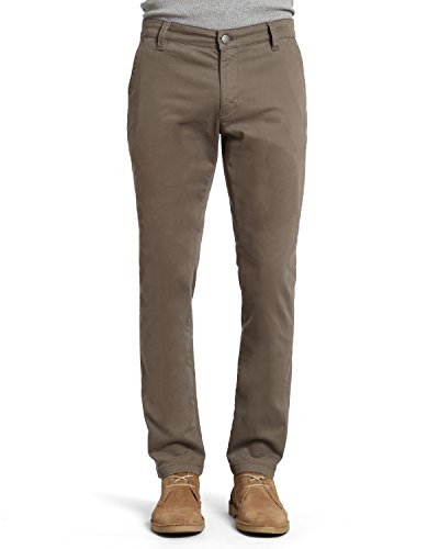 Mavi Men's Johnny Slim Leg Chino, Dusty Olive Twill, 32x32