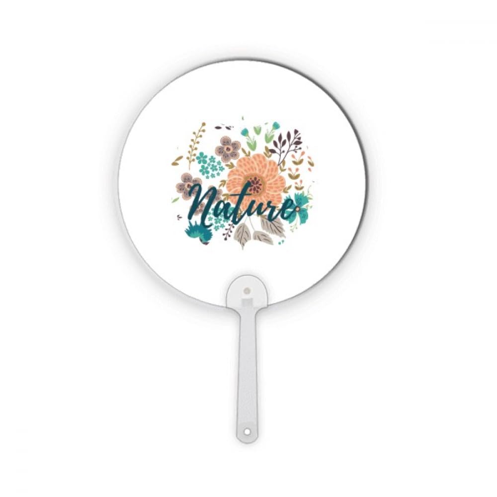 Fleur de tournesol en plastique rond pour réparer ou embellir une décoration d'éventail