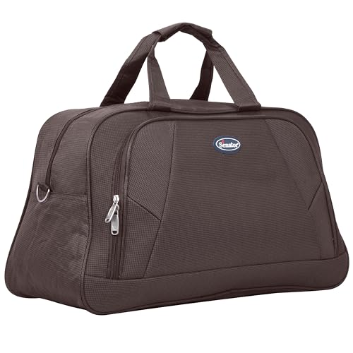 Senator 48L Lightweight Durable Water Proof Carry On Duffel Bag for Travelling EA220 (24-Inch, Brown)