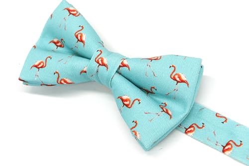 Image of OCIA Cute Pattern Pre-tied Bow Tie Adjustable Bowties for Adult & Children