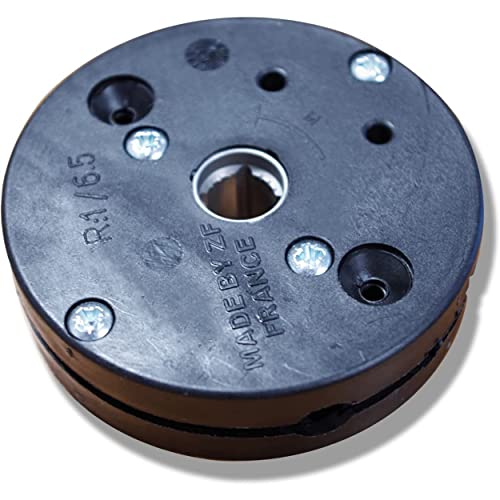 Treuil minivis C302 pour volet roulant fin de course entrée 6 pans 7 mm sortie carré de 10 mm