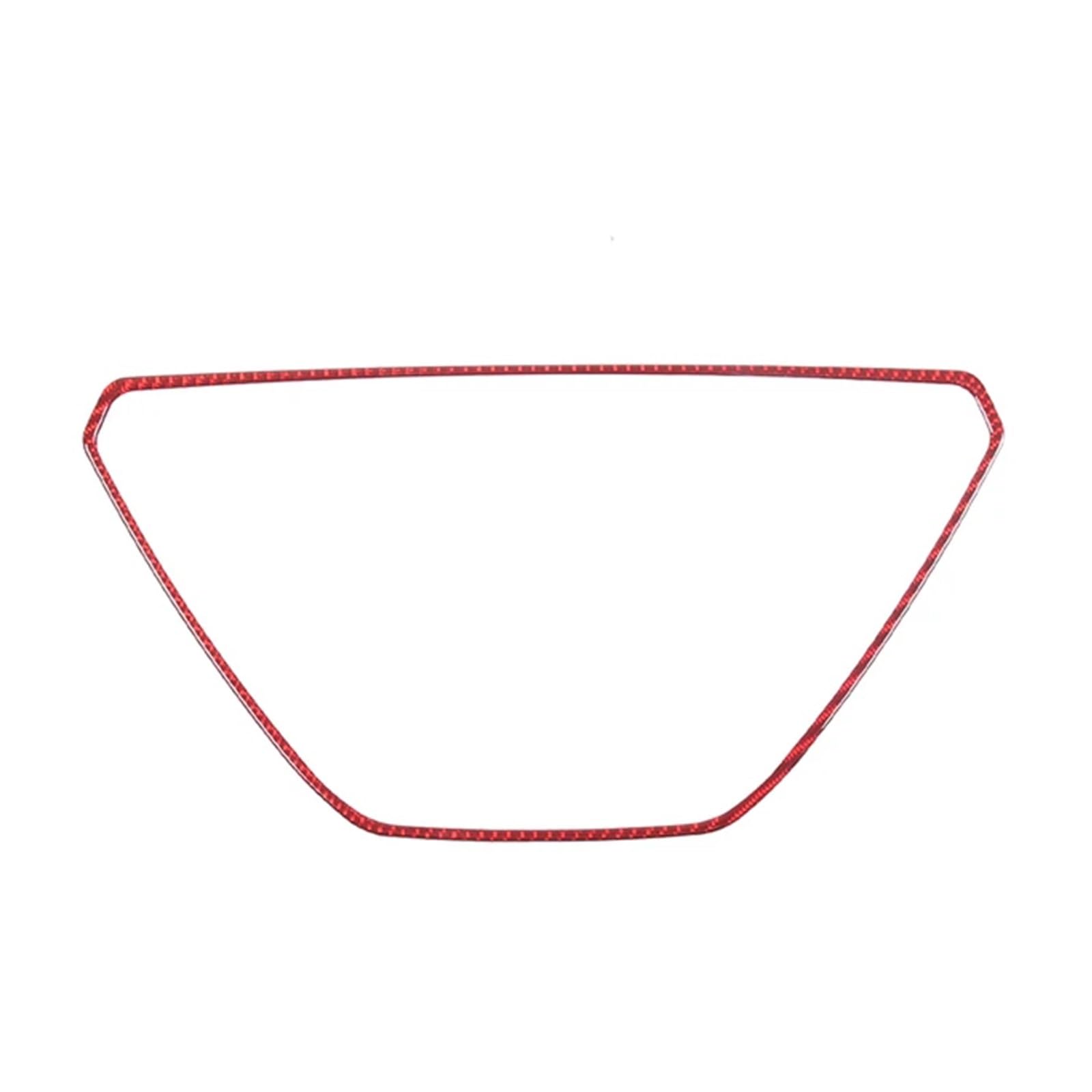 Auto Interior for BMW for X1 IX1 U10 U11 2023-2024 Dashboard Air Vent Frame Trim Sticker Interior Accessories(Red)
