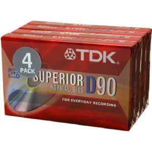 4PK 90MIN Cassette