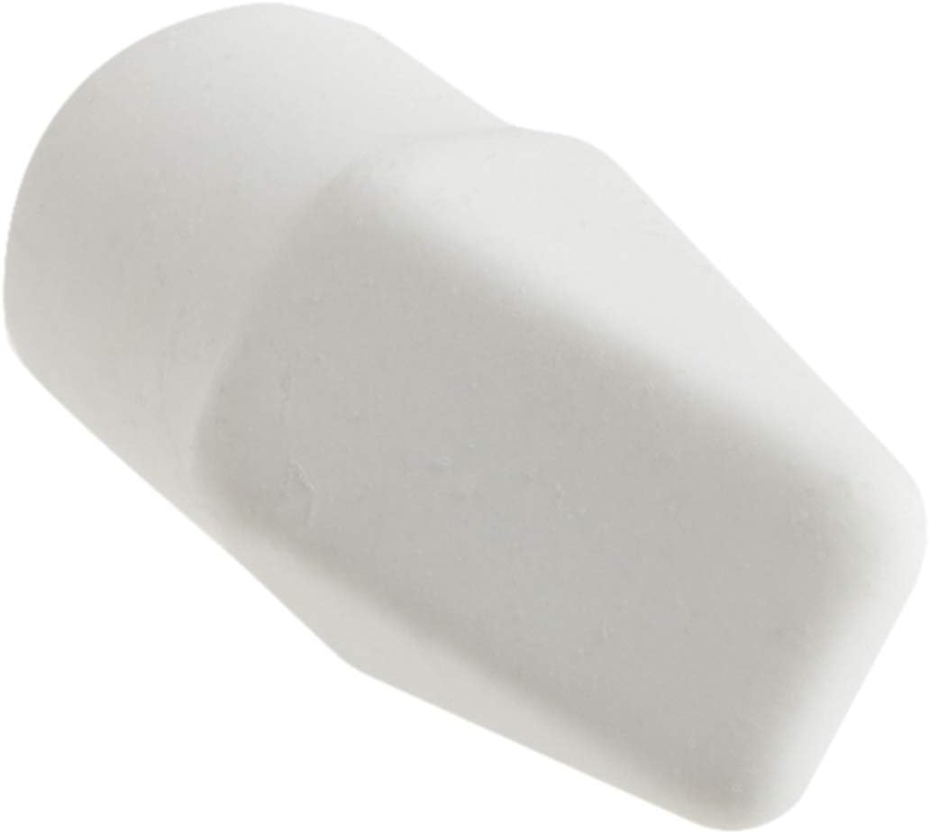 Pentel Arts Hi-Polymer White Cap Erasers (ZEH02PABP10) : Office Products