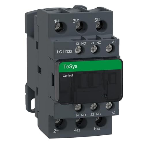 Contacteur tripolaire CA 32A LC1D32E7C Schneider pour commande moteur 48V