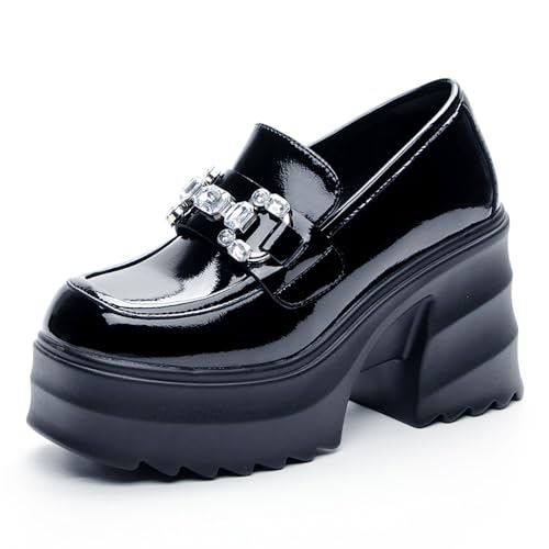 [cnstone] ���ꃍ�[�t�@�[ ���f�B�[�X �p���v�X �� 9cm�q�[�� �C���q�[�� �`�����L�[�q�[�� �v���b�g�t�H�[�� �r�W���[�t�� �G�i���� �J�W���A���V���[�Y ���K �����₷�� ���r ������� �ʋΒʊw�i�u���b�N�C24cm�j