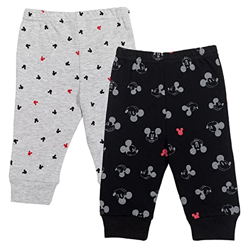 Disney Mickey Mouse Newborn Baby Boys Zip Up Sleep Play Coverall Bodysuits Pants Bibs And Hats 10 Piece 0-6 Months #TOP4