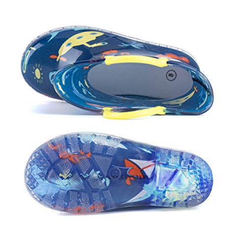 Image of HugRain Light Up Rain Boots for Little Kids