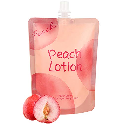 DAGEDA Body Lotion, Peach Yogurt Moisturizes Body Lotion With Hydrating Soothing Anti-drying Skin Care for Dry Skin, Kid And Women