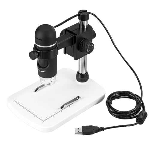 Image of 5 MP 300x Handheld USB Digital Microscope Pro with 8 LEDs Brightness Adjustable Measurement Software