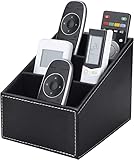 COOLKITALENT Multifuncional Caja de Almacenamiento Piel Escritorio Papelería Joyas, Pluma/Lápiz, Teléfono Celular,...