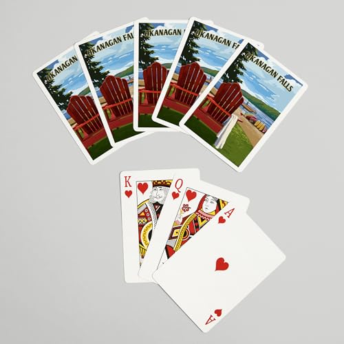 52 cartas póker Okanagan Falls Canada miniatura 7