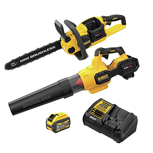 DEWALT FLEXVOLT 60V MAX Blower & Chainsaw Combo Kit
