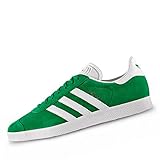adidas Gazelle, Zapatillas Unisex adulto, Green White Gold Metalic, 44 EU