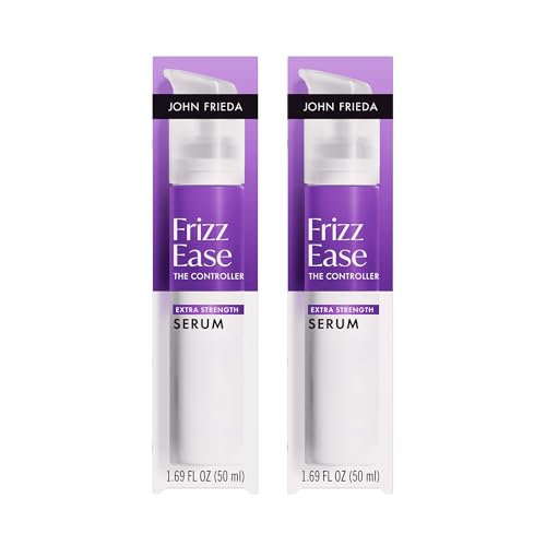 John Frieda Frizz Ease Extra Strength Hair Serum for Thick & Coarse Hair, Anti-Frizz Smoothing Serum...