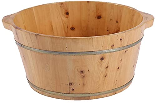 Spa de pies de madera natural para pedicura