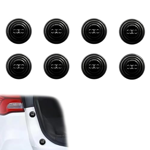 Image of BRAINLE 8Pcs Rubber Shock Absorber for Car Door Protection Guard Accessories Durable Pads & Protectors Compatible for A3, A4, A6, Q3, Q5, Q7, S5, SQ8, Q8, A8, RS, e-tron