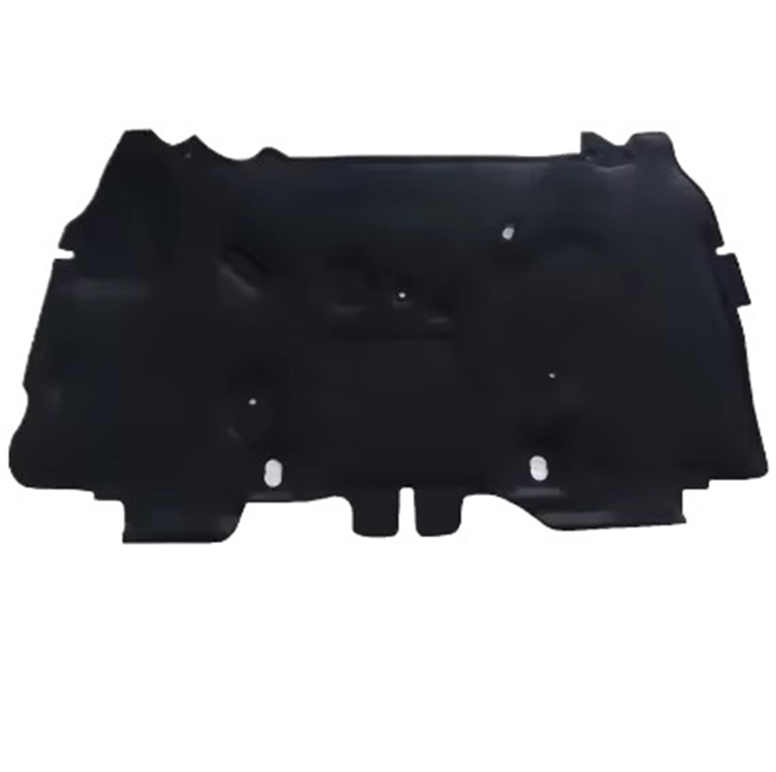 Eshgtuo No Aluminum Foil Car Bonnet Insulation Mat For Jeep For Wrangler Jl 2018-2024 Front Car Engine Hood Sound Pad Engine Insulations Mats(No Aluminum Foil)