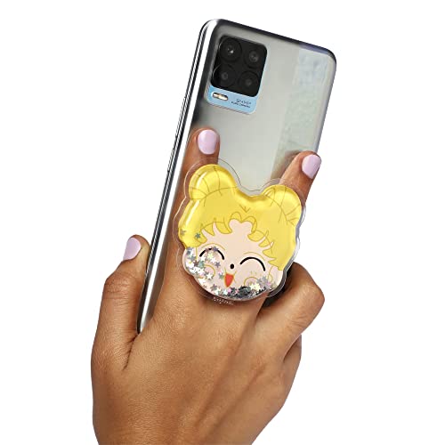 Image of Cute Anime Mobile Holder Grip Stand for Phones Selfie Holder for Smartphones, Designed for Kids and Teens. [ Gel Inside ]-(Model - Princess)