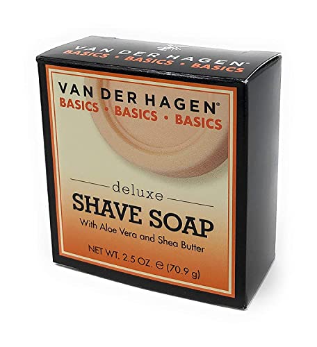 Image of Van der Hagen Deluxe Shave Soap - 2.5 oz - 3 pk