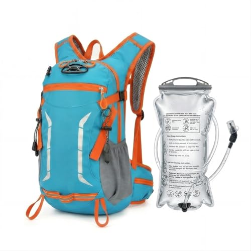 Image of 12L Hydration Backpack for Men Women,Lightweight Hydration Pack with 2L Water Bladder, Water Backpack for Cycling,Hiking,Rave,Biking and Running Outdoor Activities