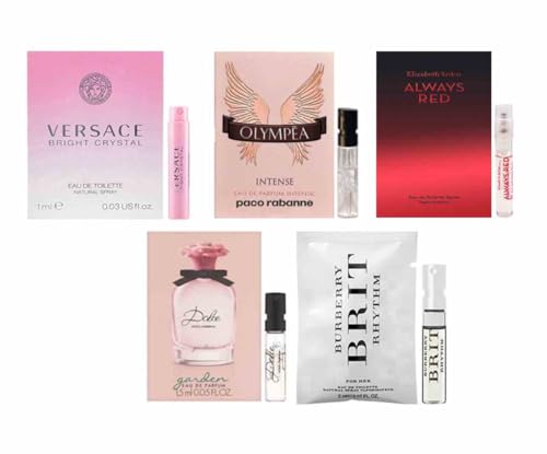 Bellacollecion Women’s fragrance Samples set of 5 – Lot of 5 High end Perfume Vials