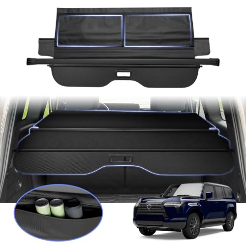 Automiim Extra Leather Pouch Cargo Cover for Lexus GX550 GX