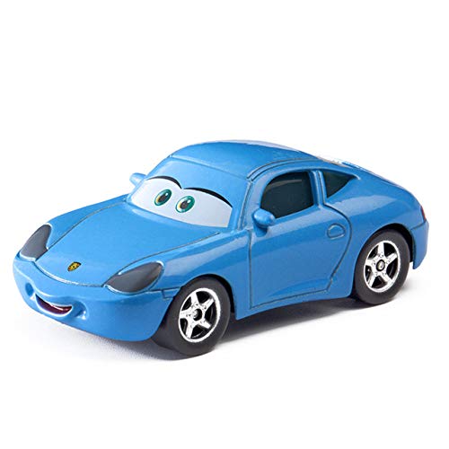 ZIJ Pixar Cars 3 Rayo McQueen Mater Jackon Torm Ramirez1: 55 aleación fundición a presión PixarCar aleación metal niño niño juguete de cumpleaños (Color: Sally)