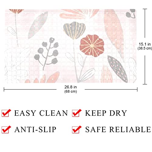 Tapis de salle de bain antidérapant pour éviter les chutes en douche - 5