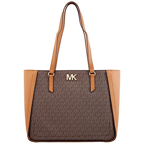 Michael-Michael-Kors-Womens-Sylvia-Leather-Logo-Shoulder-Handbag-Brown-Medium 41nZ7piUj5L