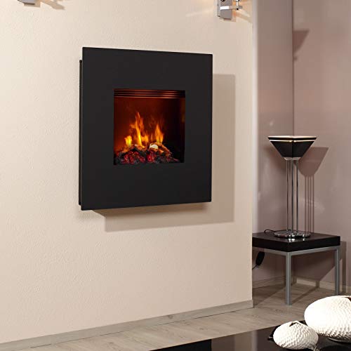 Bergamo Galileo opti-myst Chimenea eléctrica: Negro