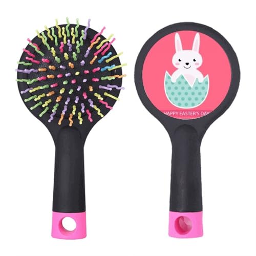 Brosse à cheveux démêlante Happy Easter le cadeau printanier idéal