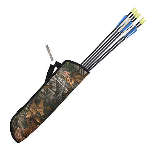 EOUS Archery Arrow Holder Hip Side Arrow Quiver Belt Clip Waist Quivers Bag Quiver for Arrows, CAMO