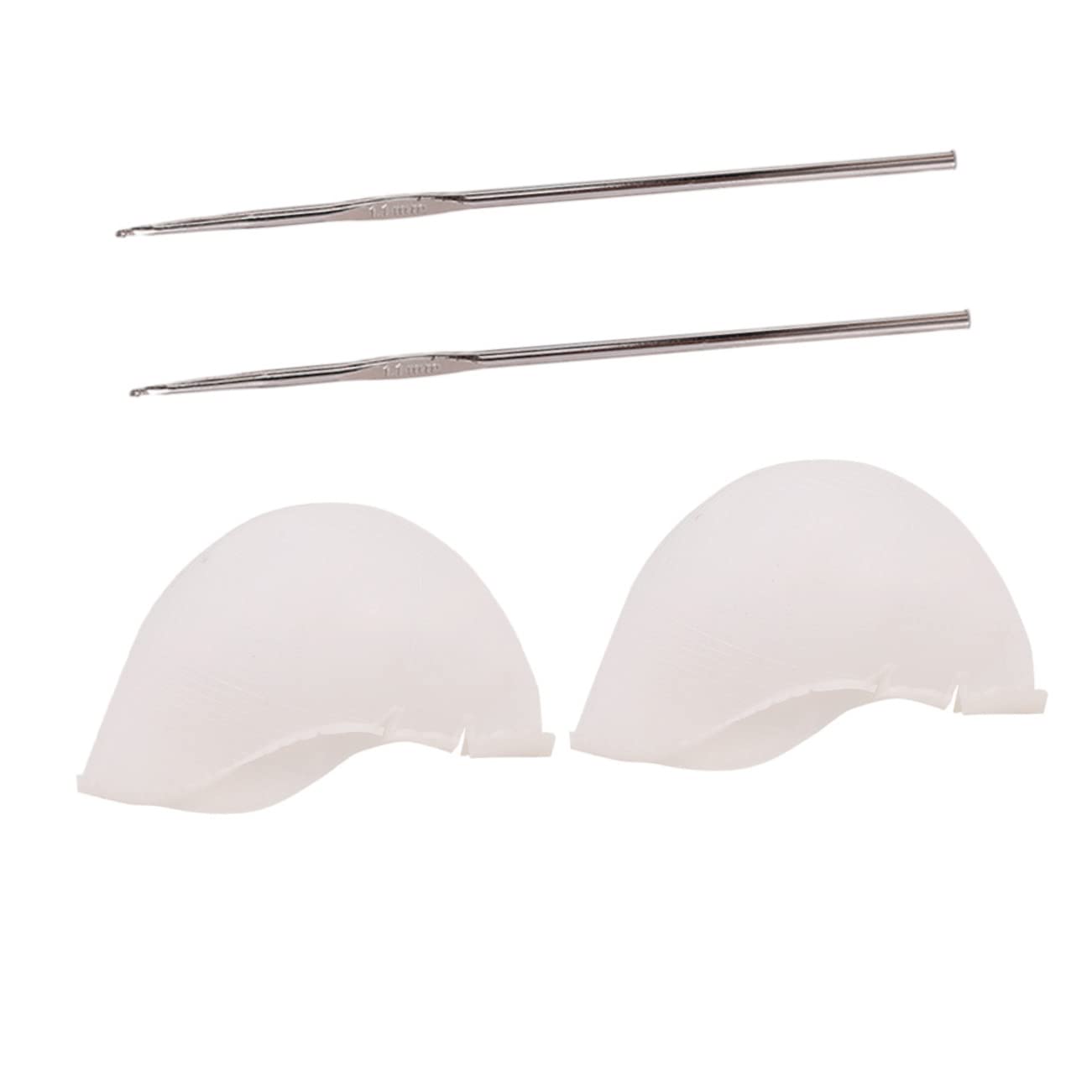 FRCOLOR Silicone Hair Highlights Caps Dyeing Tool Hair Coloring Kit Hair Dyeing Hat Salon Hair Cap