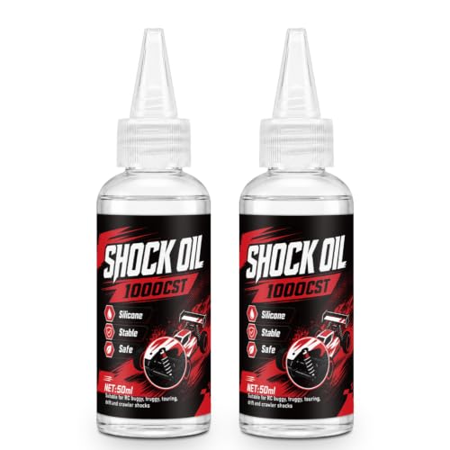RC Shock Oil, High Viscosity Stability, Not Easily Volatile, 80WT 1000CST