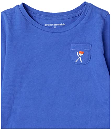 Image of Amazon Essentials Girls and Toddlers' Long-Sleeve T-Shirts, Multipacks
